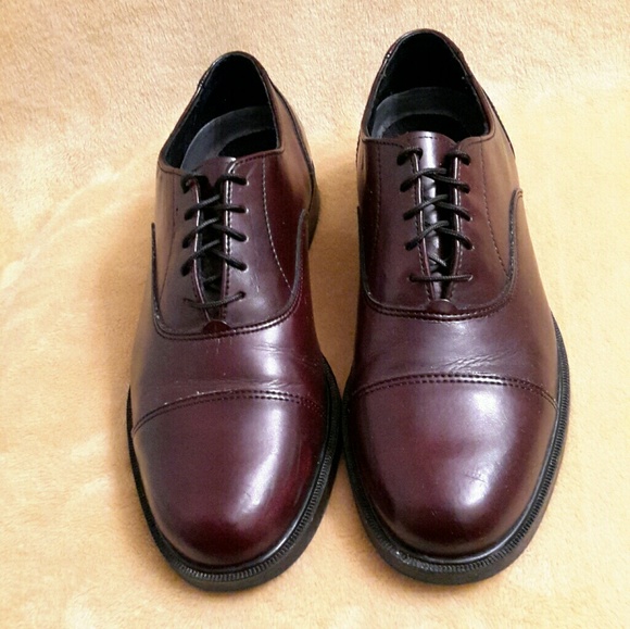 Hush Puppies Leather Oxfords ( Burgundy) J-11 - Picture 7 of 7